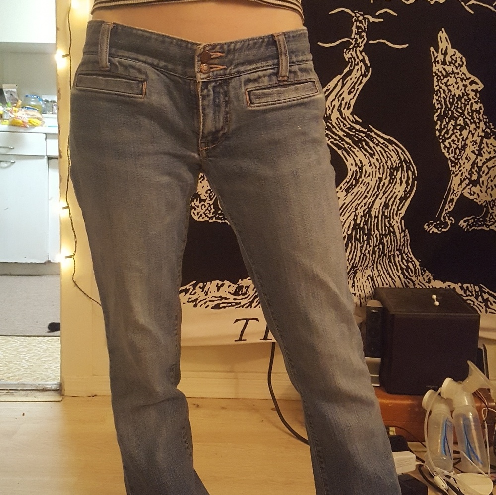 Vintage Abercrombie blue jeans